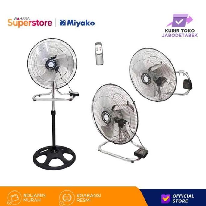 Miyako Standing Fan Industrial 3in1 [18 inch] - KST-18RC | KST18RC