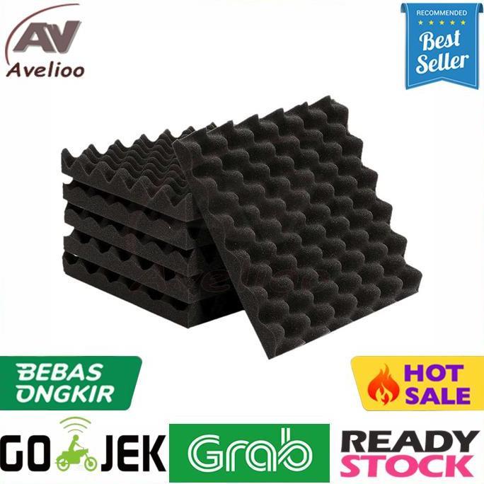 dewi.kambura - busa telur peredam suara soundproof foam 6pcs