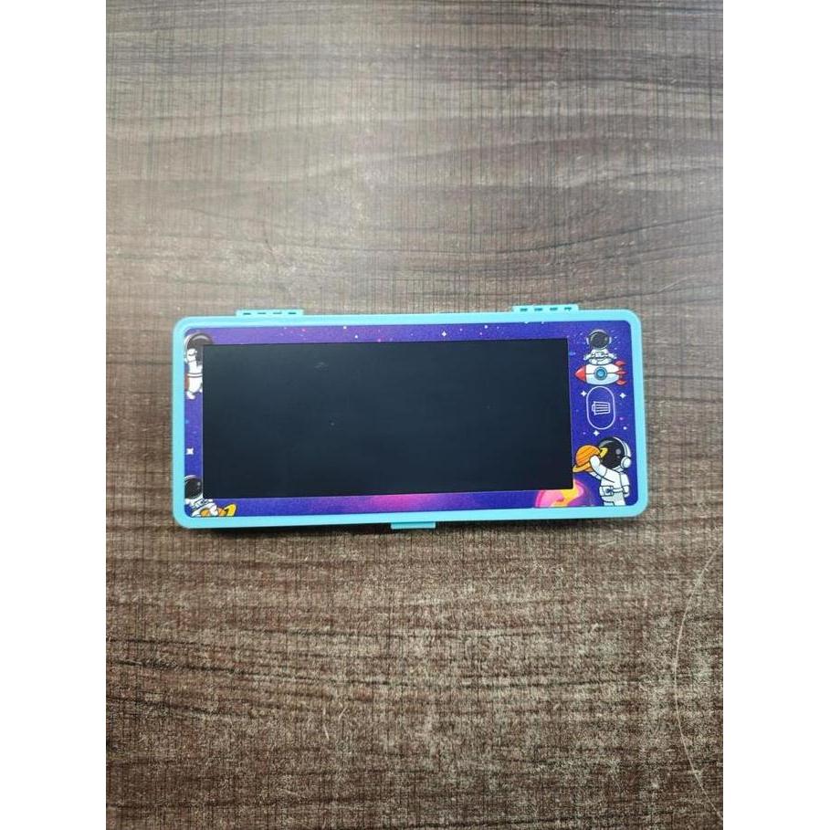 PROMO TERBATAS KOTAK PENSIL DRAWING BOX MOTIF LCD DRAWING BOX TEMPAT PENSIL DAN PAPAN CORET ANAK KRE