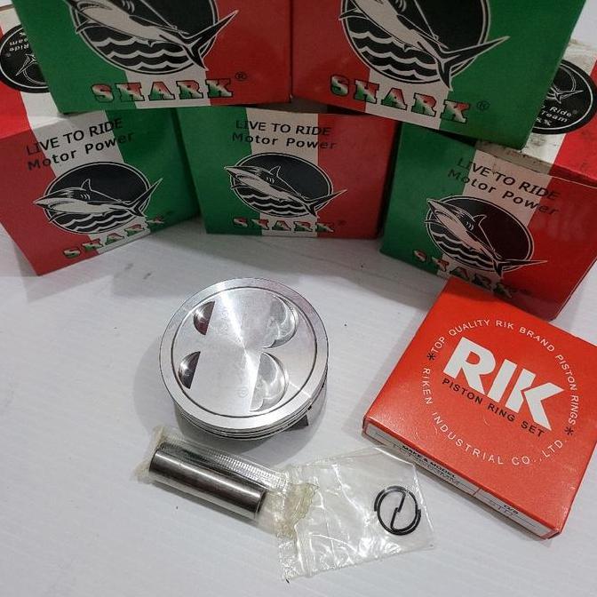 PROMO PISTON SAHER JUPITER  MX 135 UKURAN 62/64/65/66 PIN 14MM FORGING HARGA MURAH