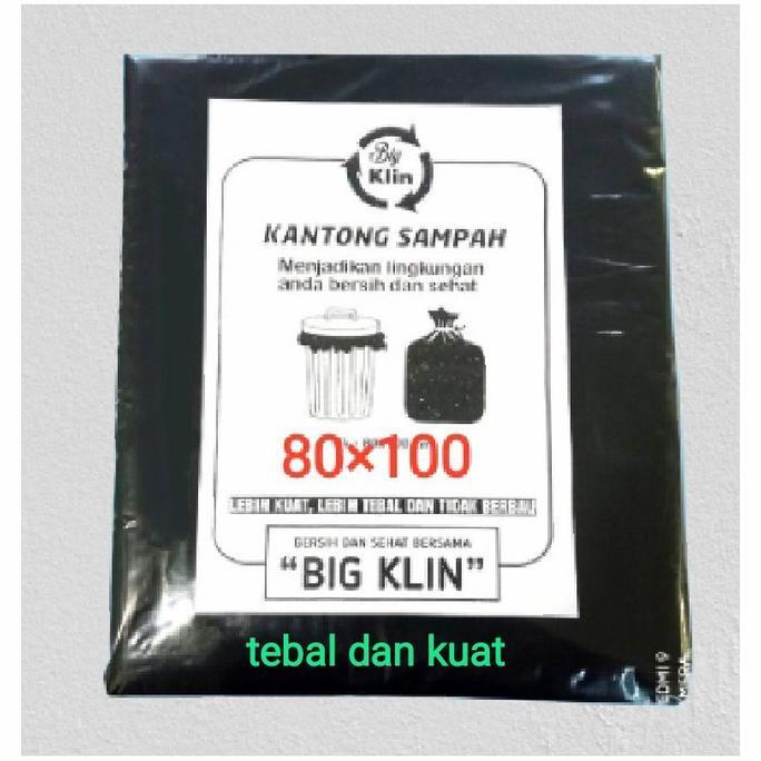 plastik sampah besar trash bag jumbo -80100 murah