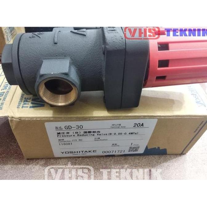 Promo Prv Yoshitake Gd-30 Pressure Reducing Valve Steam 3/4 Inch