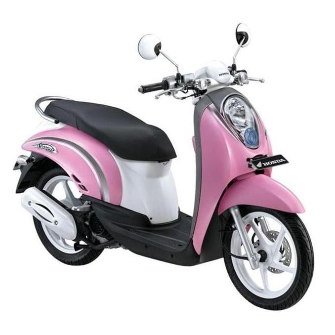 Striping Stiker Motor Honda Scoopy Stylish 2012 Pink
