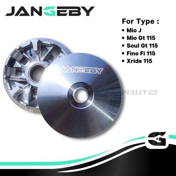Pulley Rumah Roller Jangeby Mio J Mio GT Xride 115 Fino 115 Mio Soul 115 Set Pulley CVT Upgrade