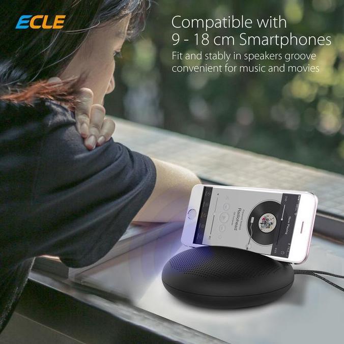 ECLE BSE-1602 Round Speaker Bluetooth 1200 mAh Speaker Musik