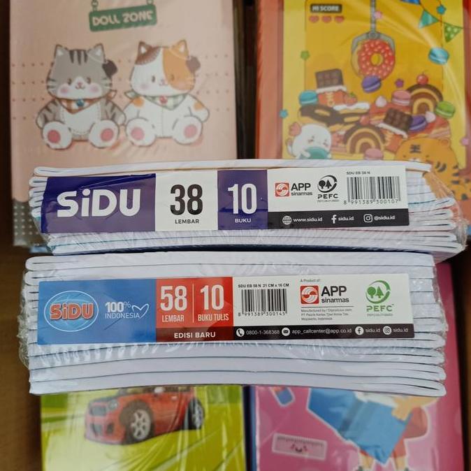BUKU TULIS SINAR DUNIA SIDU 38 - 58 LEMBAR BIGBOSS CAMPUS 36 - 50 LEMBAR BUKU TULIS ANAK SEKOLAH