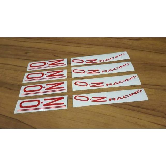 Paket Stiker Velg Mobil Oz Racing Chrono