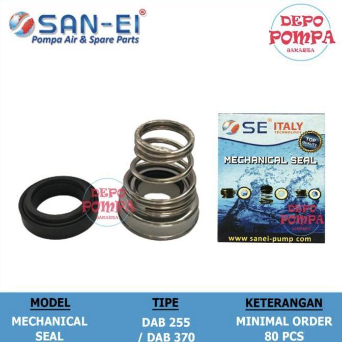 PROMO MECHANICAL SEAL POMPA AIR SEMI JET / SUMUR DALAM / JET PUMP HARGA MURAH