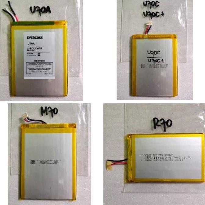 Batre tablet tab evercoss u70a / u70c / u70c plus / m70 / r70 ori
