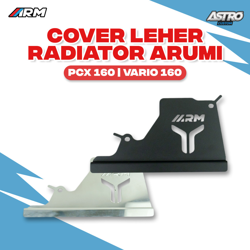 Cover Leher Radiator Vario 160 | PCX 160 | ADV 160 FULL CNC ARUMI ARM