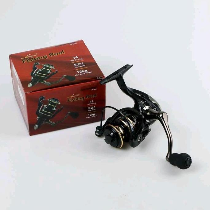 Reel Pancing Rill Pancing NX2000 TaffSPORT Metal Reel Pancing Spinning Fishing Reel 5.2:1 - NX2000