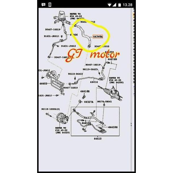 TERBARU SELANG BALIK HOSE SUCTION HARRIER 2.4 CC 