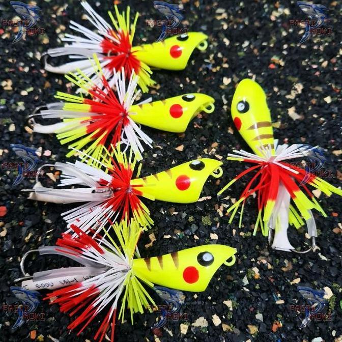 Umpan Pancing Geol Rattle Pikachu 4 cm 7,1 gram / umpan pancing toman gabus