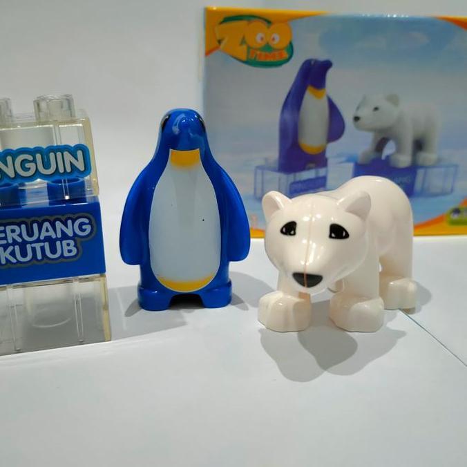 Mainan edukasi Emco Brix Zoo Block hewan