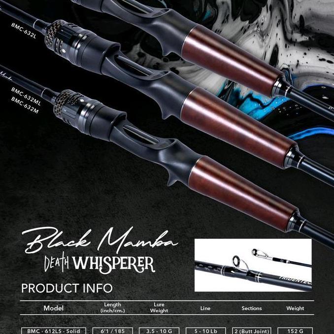 JORAN BC NEW TRIDENTECH BLACK MAMBA FUJI ALCONITE XWRAP BLANK