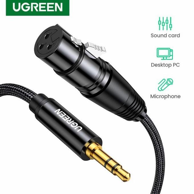 Ugreen Xlr Microphone To Aux 3.5Mm - Ugreen Jack 3.5 Mm Male To Xlr