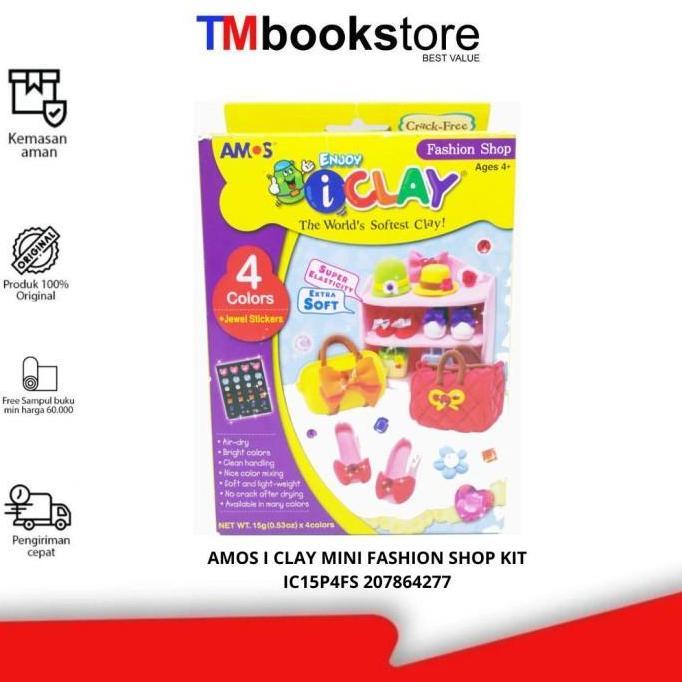 AMOS I CLAY MINI FASHION SHOP KIT IC15P4FS 207864277