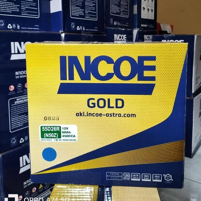 SUPER HEMAT - Aki Mobil Incoe Gold N50Z/55D26R