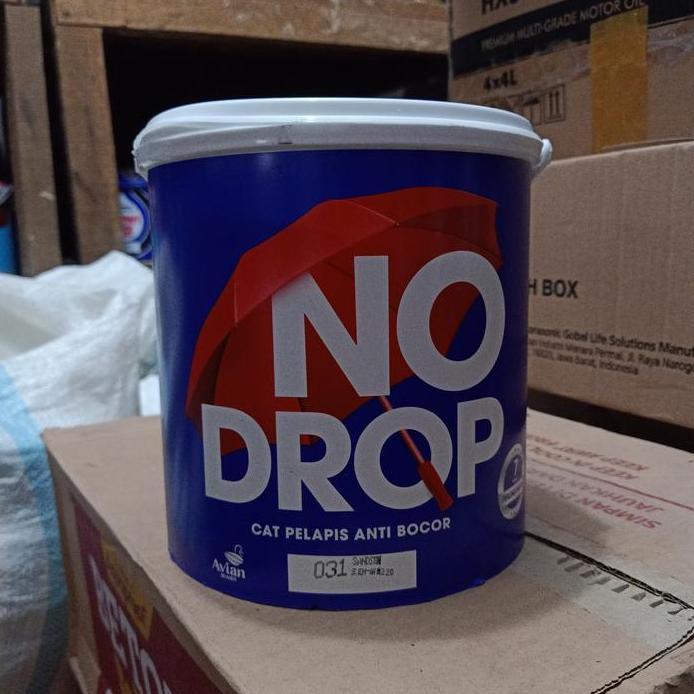 No Drop 031 Sandstone 4 kg ( galon ) Waterproof Cat Pelapis Anti Bocor