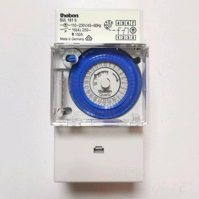 Promo Timer Theben Sul181H Timer Mcb Timer Lampu Timer Sul 181 H