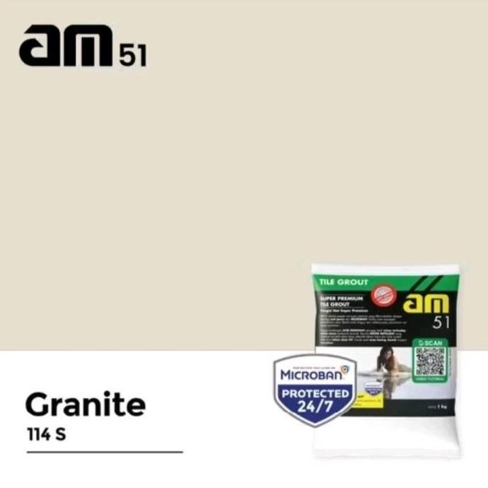 Am 51 Tile Grout Pengisi Nat GRANITE 114s