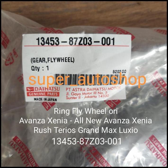 HOT DEAL RING FLY WHEEL AVANZA XENIA-ALL NEW AV RUSH TERIOS GRANDMAX LUXIO ORI 