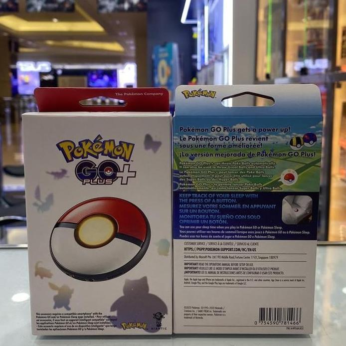 Ready pokemon go plus+ pokeball GO plus + nintendo