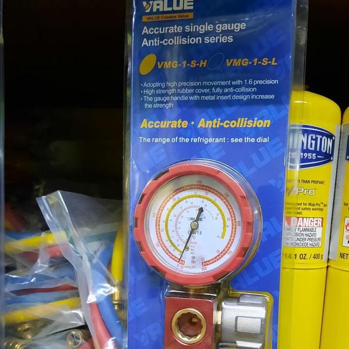 Manifold single Value with sight glass VMG-1-S-H VMG1SH