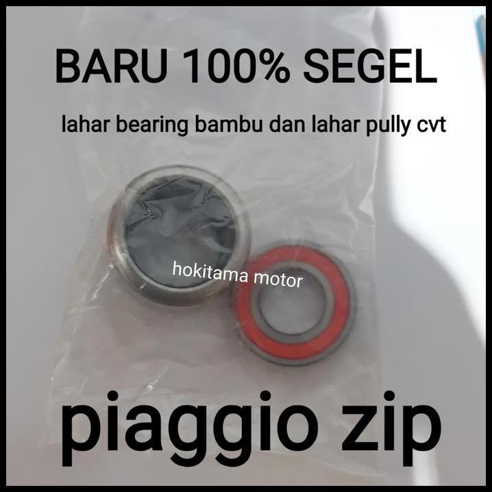TERBARU LAHAR BEARING BAMBU PULLY CVT PIAGGIO ZIP LAHER CVT PULI PIAGIO ZIP 