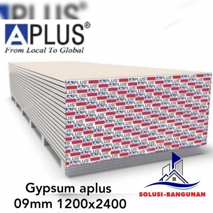 Gypsum aplus 09mm 1200x2400 / plafon / gipsum / gypsum