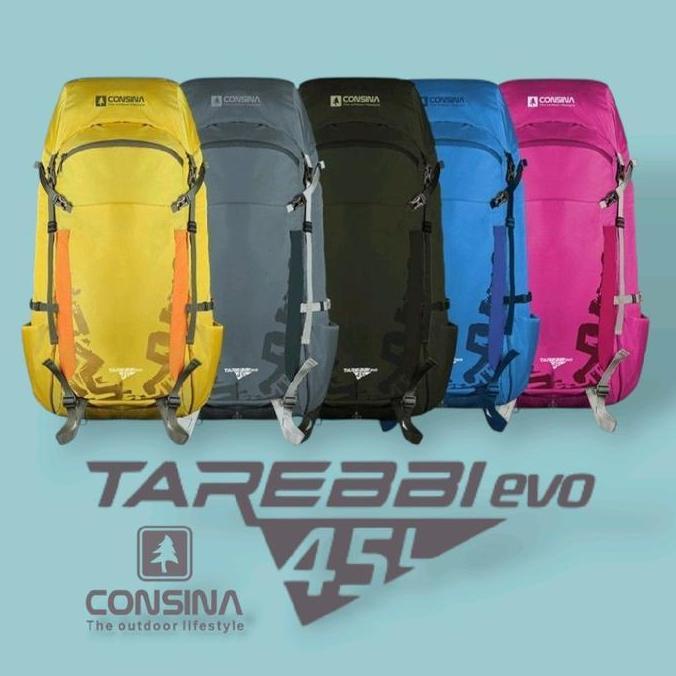 Carrier consina tarebbi Tas Gunung kapasitas 45L
