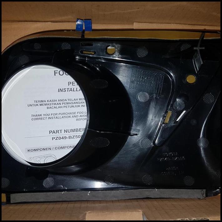 DISKON COVER GARNISH FOGLAMP MOBIL TOYOTA ALL NEW AVANZA TAHUN 2012-2014 