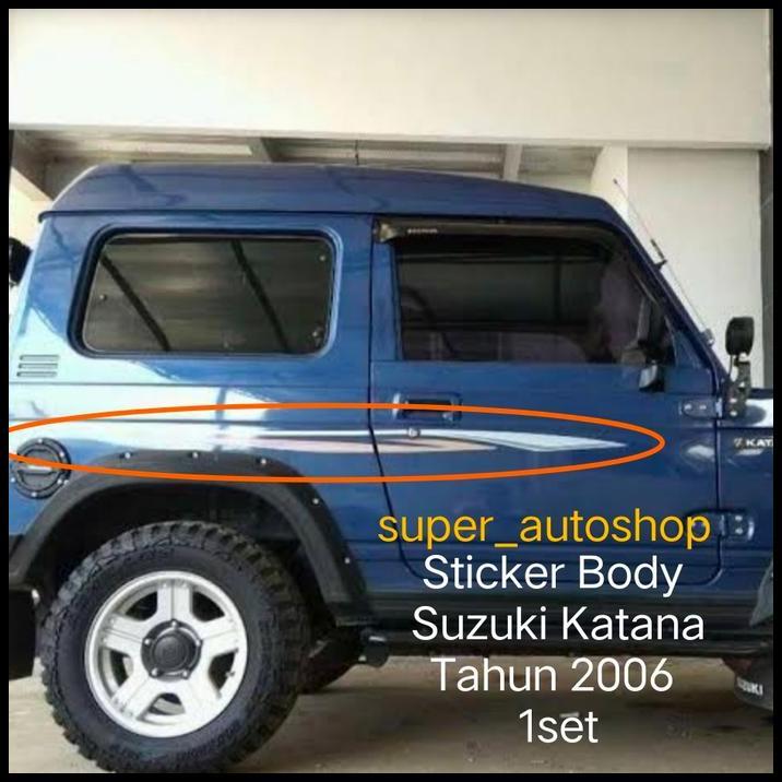 DISKON STICKER STIKER BODY KATANA 2005 2006 