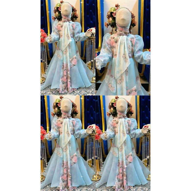 Tahan Lama  Primadona Series Set Syari Original Mauma Kids Fasion Gamis Muslim Termurah