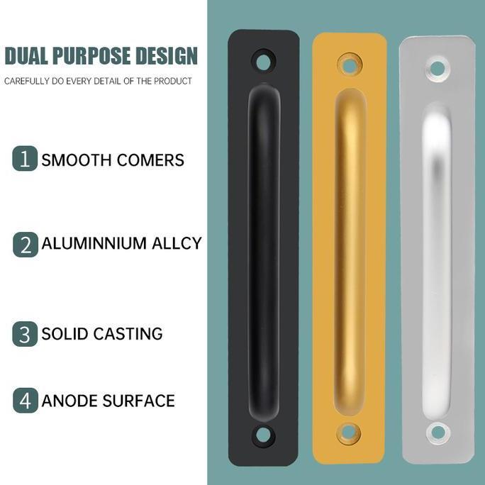 OSCHAR OddmentHandle Tarikan / Laci Tarikan Pintu / Tarikan Pintu Sleding Bahan Besi