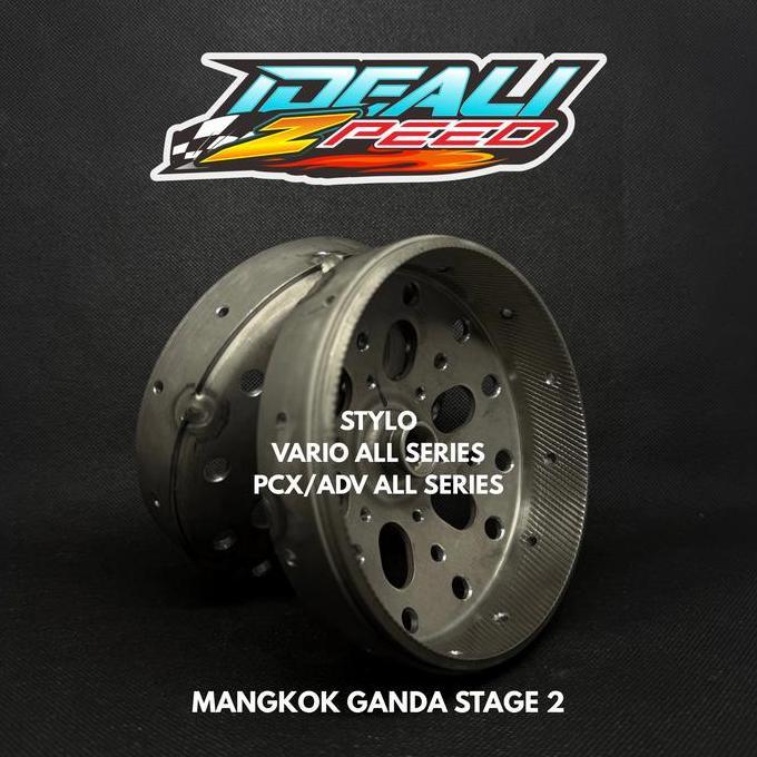 MANGKOK GANDA IDEALIZPEED STAGE 2 (BOLONG DAN CARTEL KASAR) Vario 150/Vario125/PCX/ADV 150 160