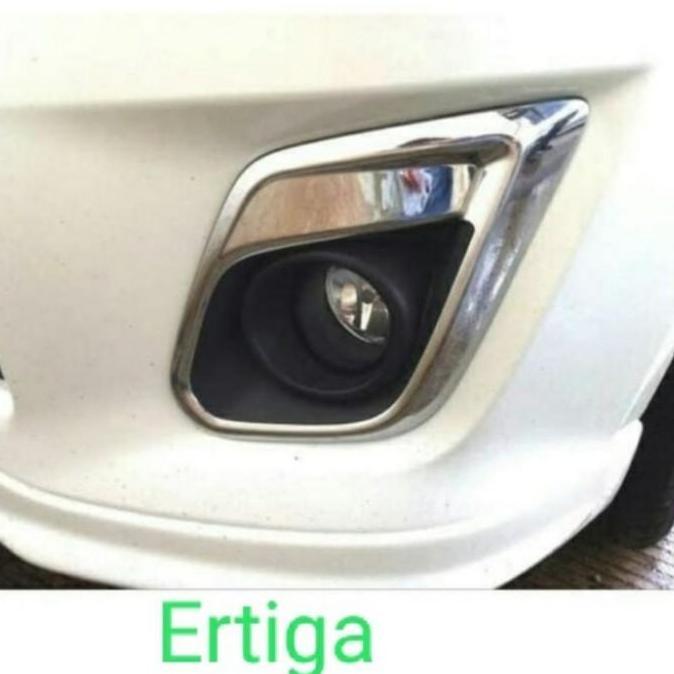 Ring Cover Foglamp Ertiga 2013 Sampai 2015 Warna Chrome