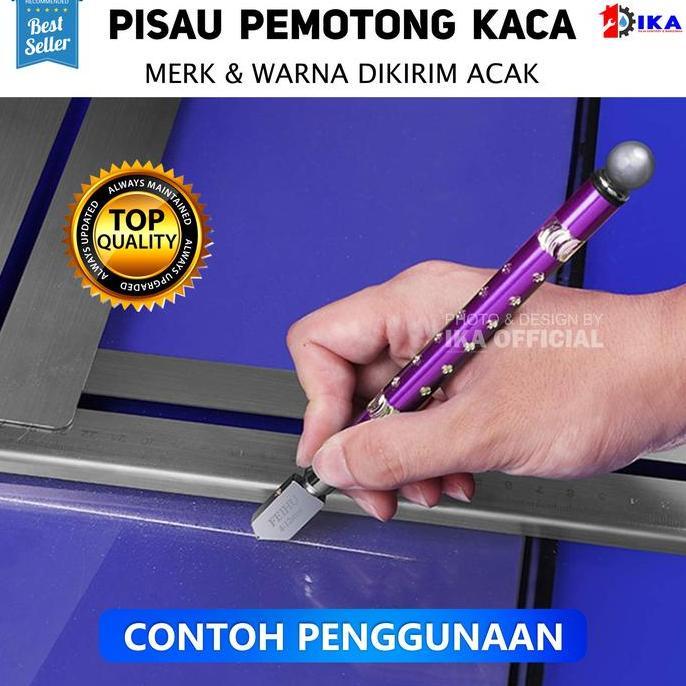 BOVANA PISAU POTONG KACA BODY BESI - KUALITAS BAGUS KUAT - MEMOTONG KERAS