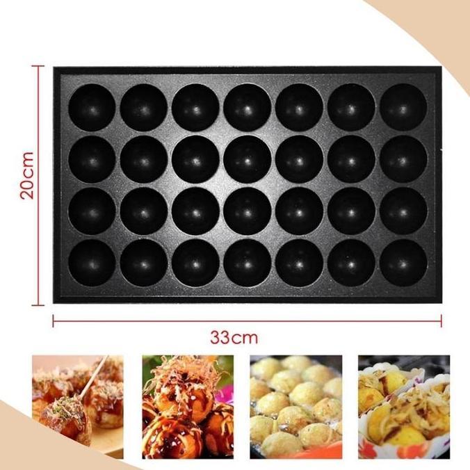 28/56 Lubang GAS TAKOYAKI BAKER / MESIN PEMBUAT TAKOYAKI /