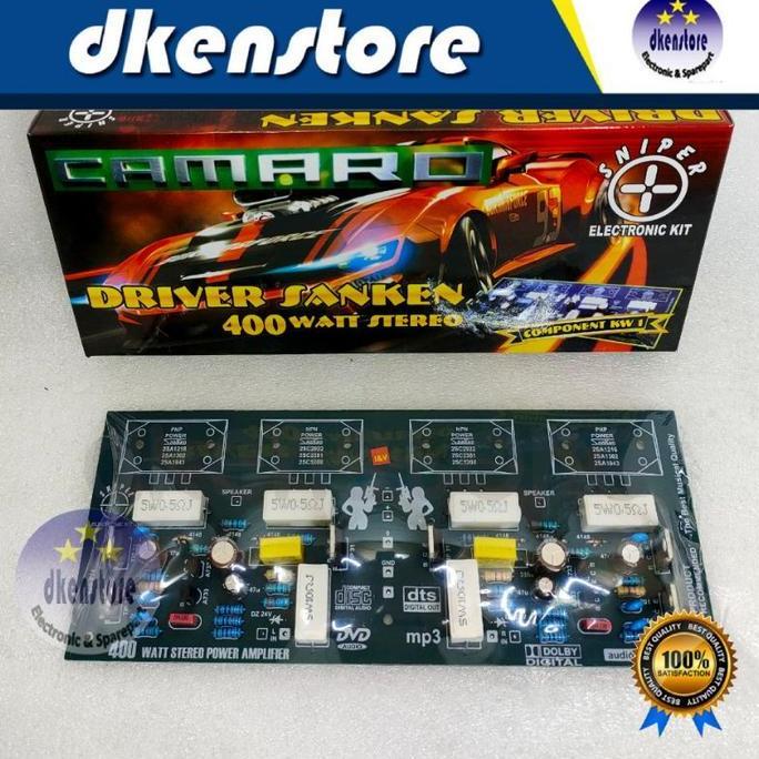 Kit power Driver Sanken 400W Stereo Kit 400 watt CAMARO
