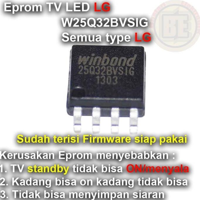 Ic Eprom tv LED LG W25Q32BVS