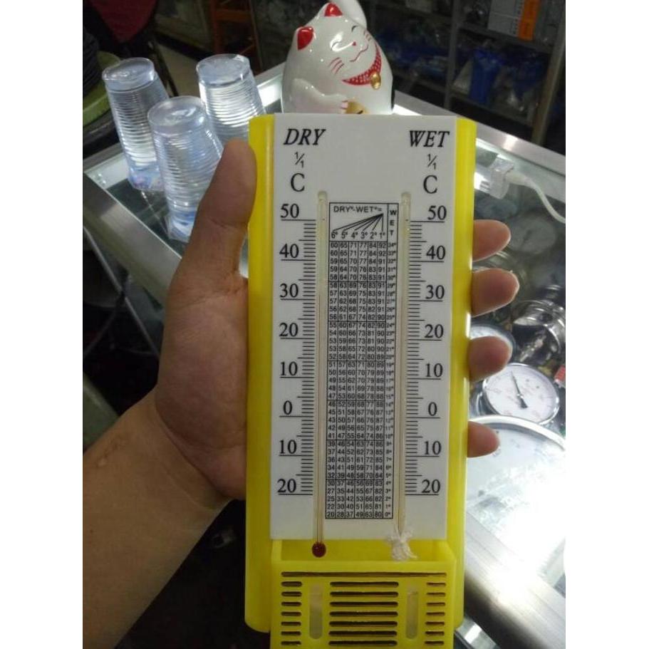 thermometer dry and wet