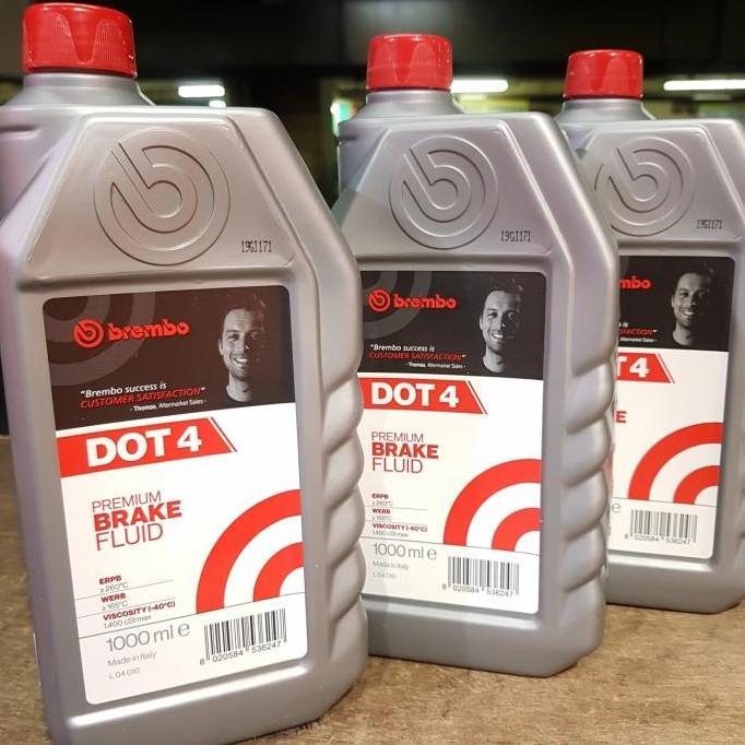 Minyak Rem Brake Fluid Dot 4 Premium Brake Fluid BREMBO