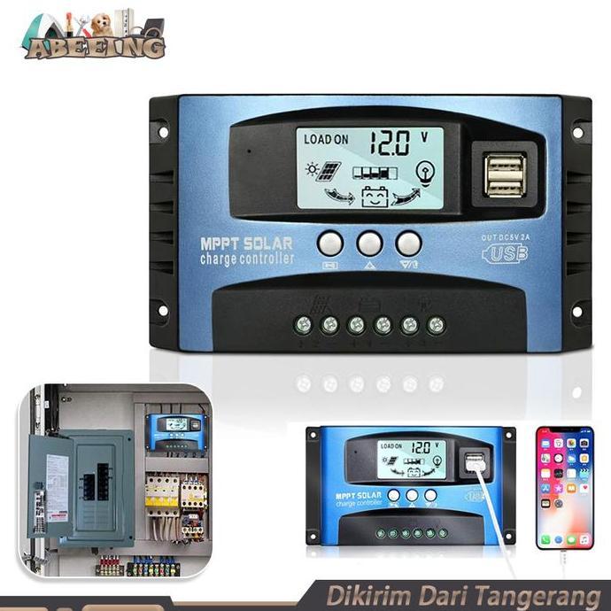 KASDIUM 50A Solar Charger Controller MPPT 12V 24V Solar Controller