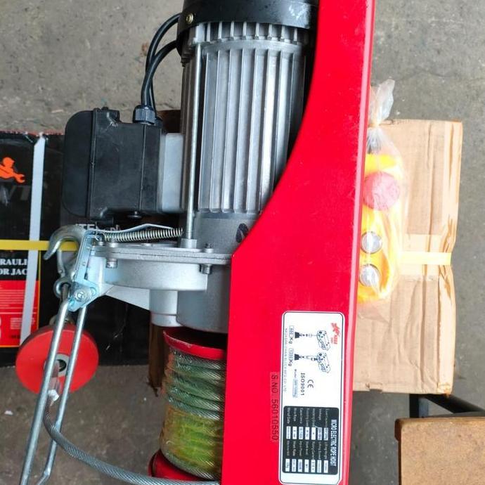 Murah Nagasaki Mini Electric Wire Hoist Pa1200 1200Kg/20M