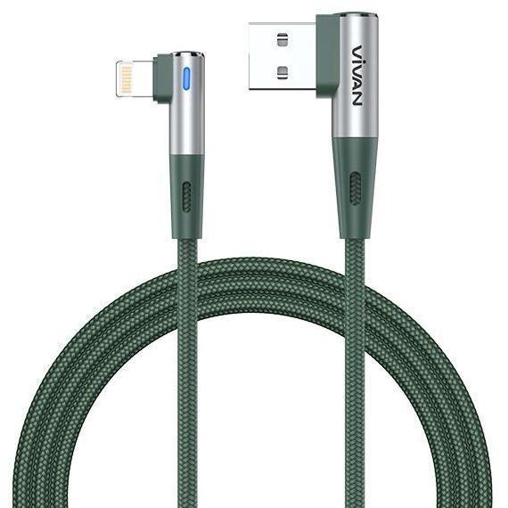 Vivan Kabel Data BWL100 iPhone Lightning Gaming USB Cable Elbow