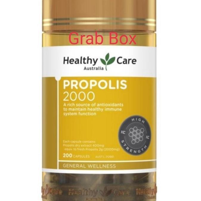 Bitamin- Healthy Care Propolis 2000Mg | Propolis 2000 | 200 | Australia