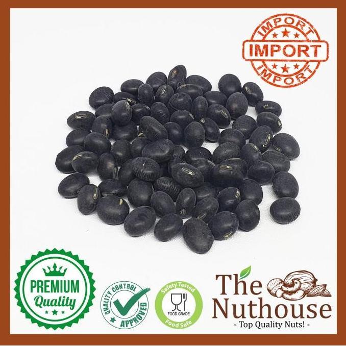 1kg Black Soybean with Green Kernel / Kacang Kedelai Hitam [Import]