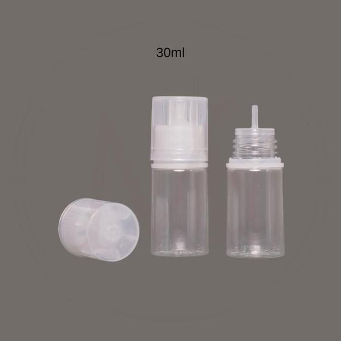 Botol Liquid Vape 30ml / Botol Chubby Flat Cap V4