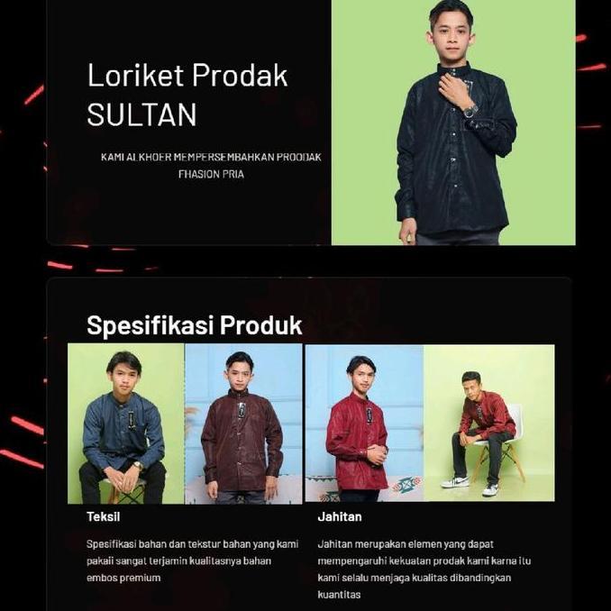 Kemko Sultan Embos Terbaru Motif Xsagonal Ak Kerah Kancing Variasi Koko Peria Nyaman Kantong Samping